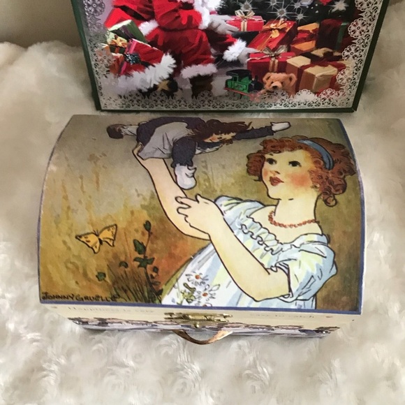 Rare 1980’s Johnny Gruelle Dancing Musical Raggedy Ann Jewelry Box - Picture 5 of 9